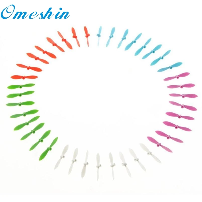 

Propeller drone hot selling 60pcs 5 Color Parts Blade Propeller for Cheerson CX- CX-A RC Quadcopter S20 Rc accessories