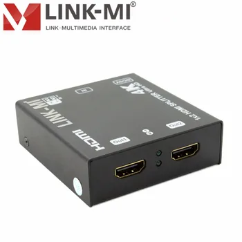 

LINK-MI LM-SP142E-HD4K2K HDMI Splitter 1 In 2 Out Support HDMI 2.0 Up to 4Kx2K@60Hz (YUV 4:2:0)
