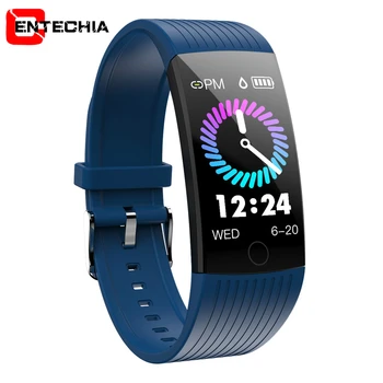 

Smart Band IP68 Blood Pressure Waterproof 1.14 Inch Screen Smart Wristband Bracelet Fitness Tracker Smartband for Android IOS