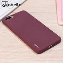 AKABEILA Scrub Back Cases For Huawei Honor 6 Plus Honor6 Plus PE-TL10 PE-UL00 5.5 Inch Covers Soft TPU Phone Bags Shell Skin