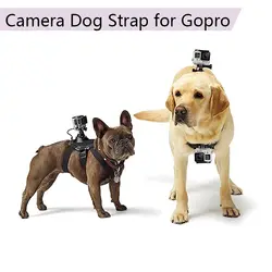 Эластичное одеяло Открытый нагрудный ремень крепление для GoPro Hero 7 6 5 4 Регулируемая Собака ремень крепления на груди Спорт камера интимные