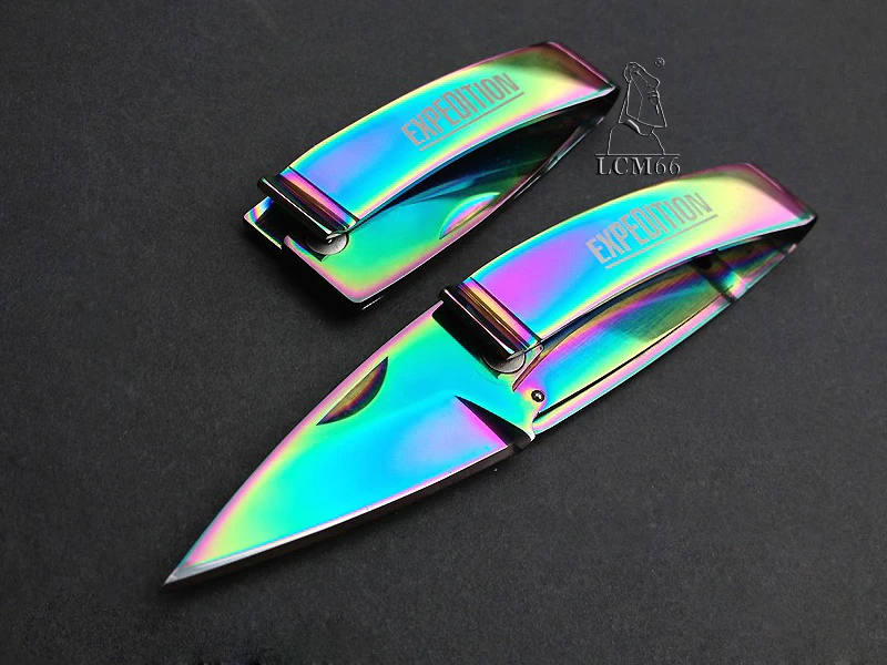 Tanie Szwajcarski wielofunkcyjny nóż wielofunkcyjny klips do pieniędzy do portfela nóż EDC narzędzie obronne składany nóż przenośny nóż na prezent lcm66