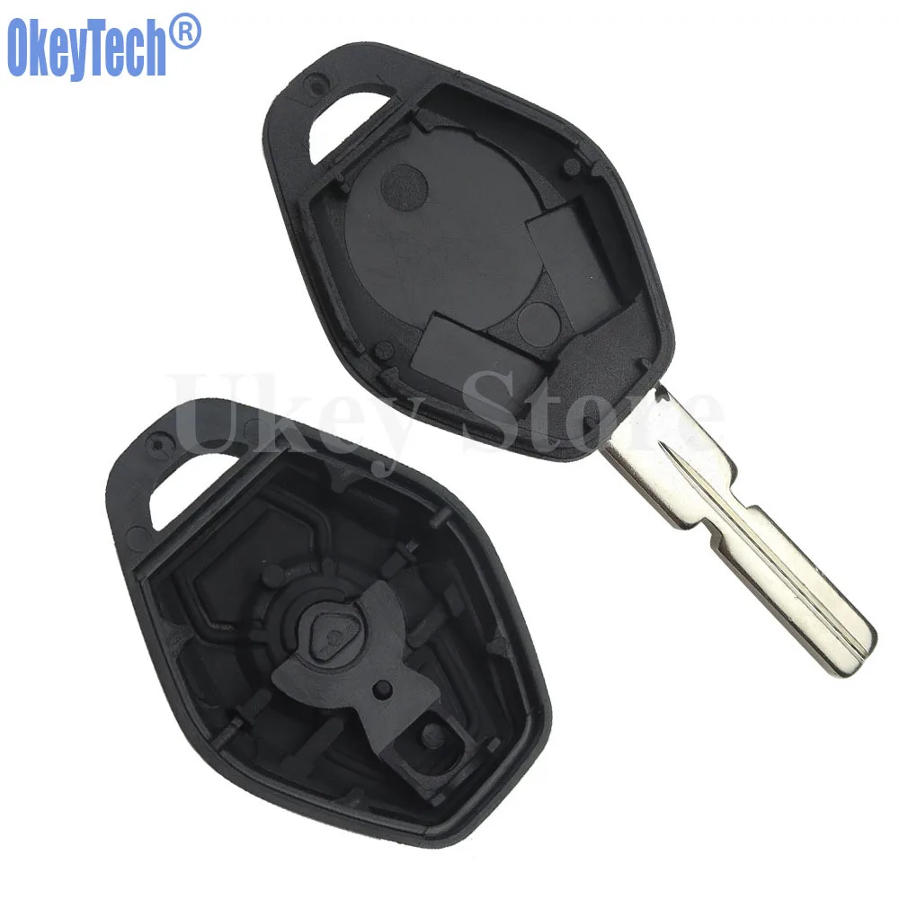OkeyTech 10 шт./лот дистанционный ключ для автомобиля в виде ракушки для BMW 3 5 7 серия Z3 Z4 X3 X5 M5 325i E38 E39 E46 3 кнопки дистанционного ключа Fob чехол Крышка