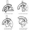 30 to 320 degree Precision Angle Measuring Finder Universal Bevel Protractor Tool Ruler Tool for inner and outer parts 3