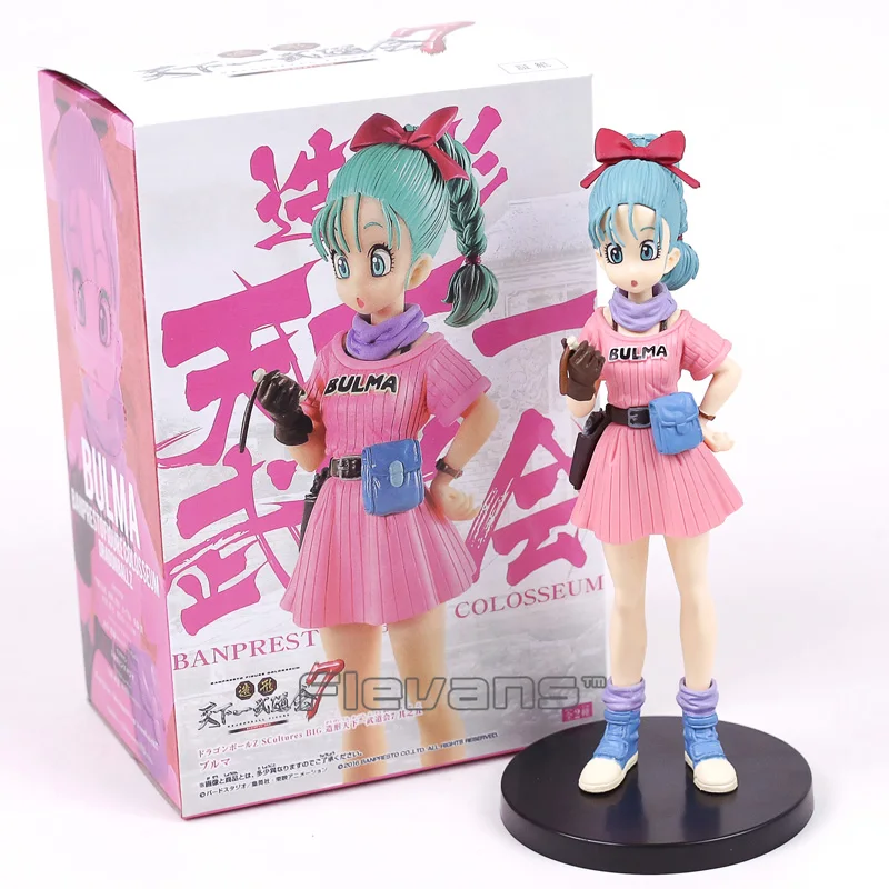 

Dragon Ball Z Bulma PVC Figure Collectible Model Toy with Retail Box 17cm
