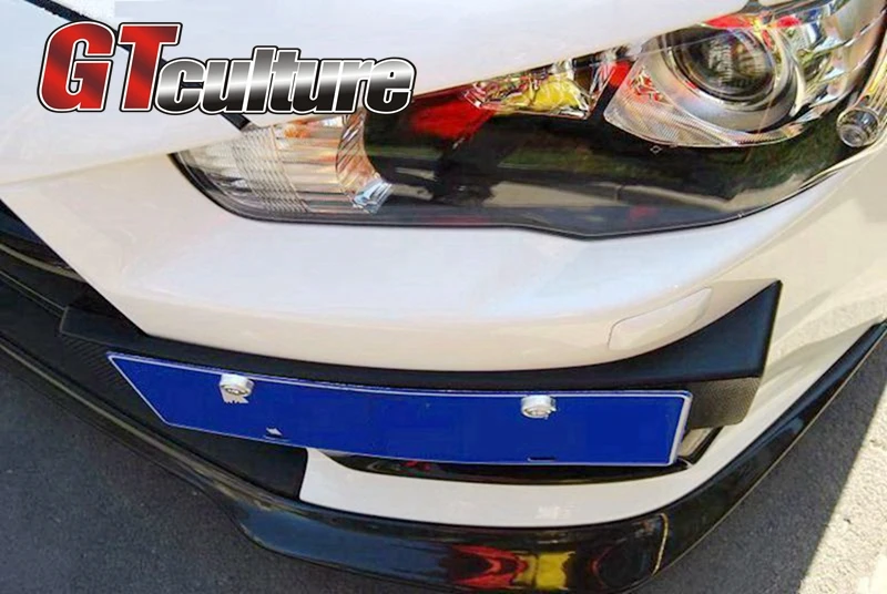 FOR 08 15 carbon fiber Lancer CJ ES Evo X lancer vrx Side hung number