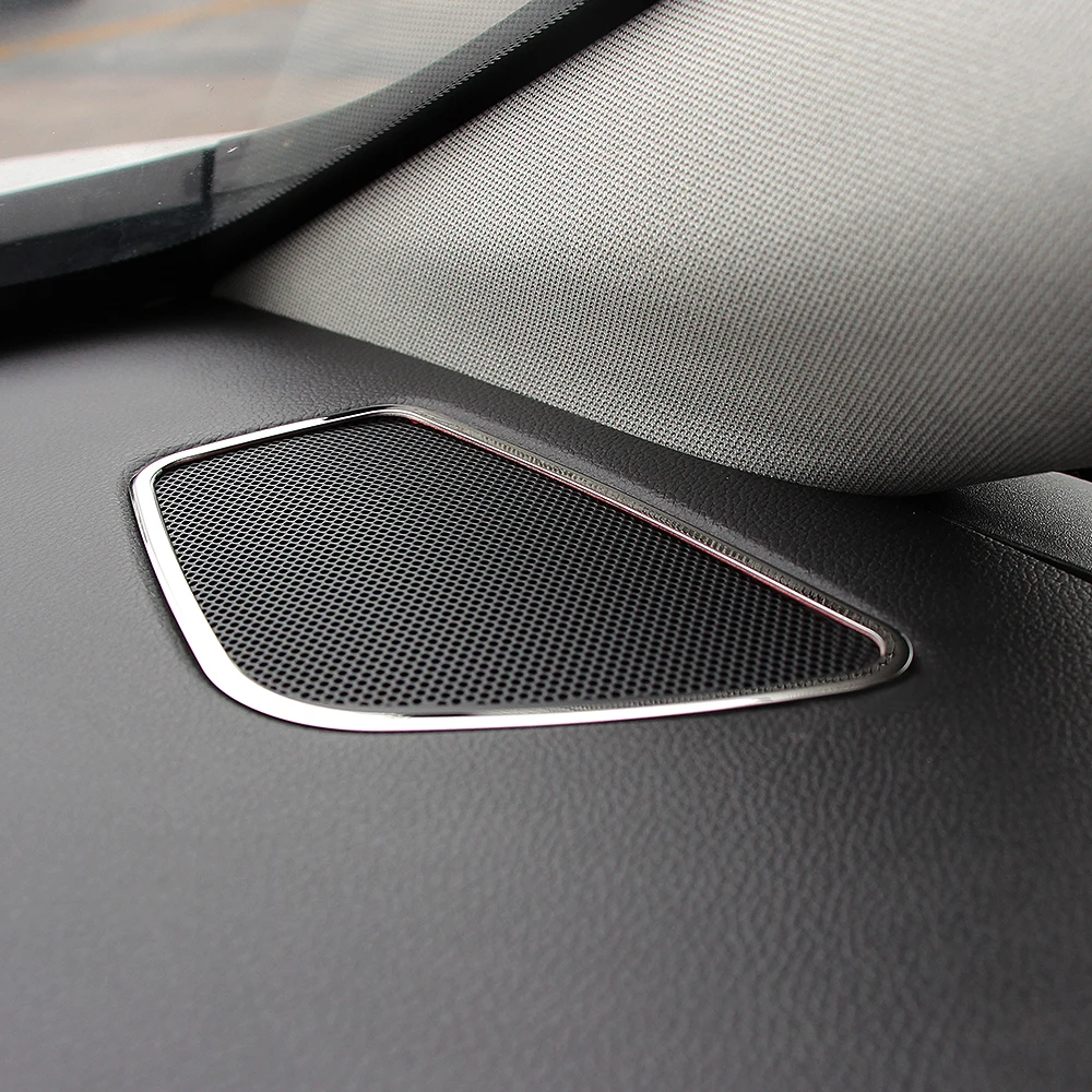 Интерьер автомобиля приборной панели громкоговоритель для Vauxhall Opel Astra J динамик украшения кольцо приборной панели стикер