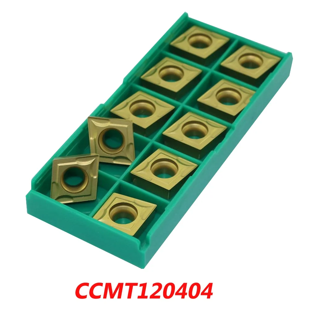 

Free shipping CCMT120404 carbide inserts for face milling cutter SCLCR / RBH tools suitable for NC/CNC milling machine