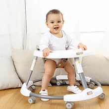 Детские ходунки с 6 колесами, многофункциональная обувь для обучения ходьбе, для катания на коньках, легко складывается