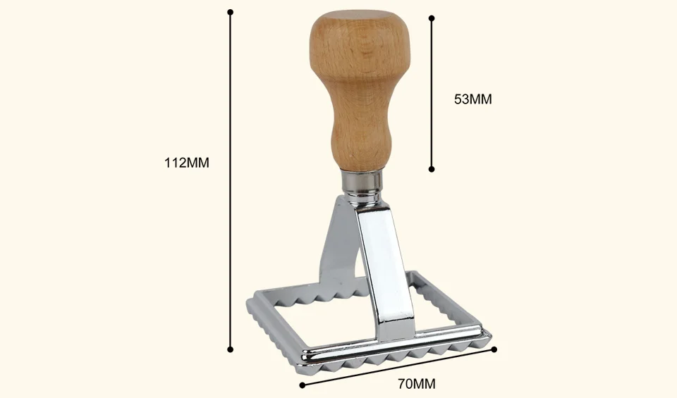 7,0 см квадратный Пельменный нож для равиоли, форма для выпечки, пресс-аксессуар для приготовления равиоли нож для равиоли