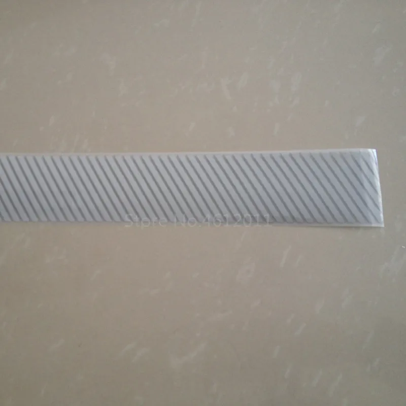 

DIY Stripe Silver Reflective Safety Warning Tape Fabric Heat Transfer film Iron On 5cm 2" Width for Clothes Pants Bag