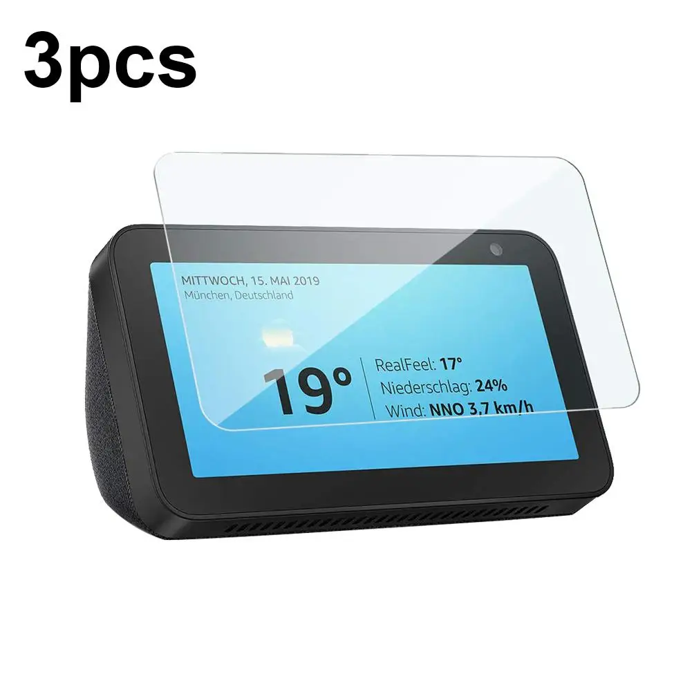 

3PCS Screen Protector for Amazon Echo Show 5 HD Tempered Glass