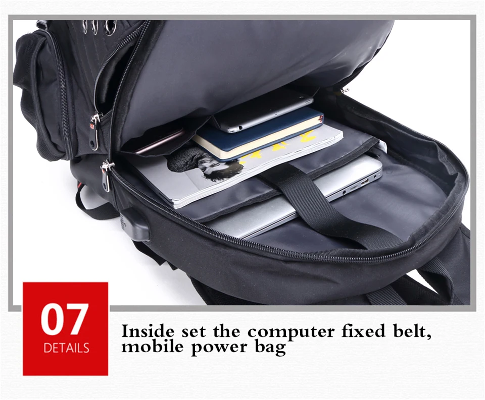 Оксфордский Швейцарский рюкзак для мужчин с внешней зарядкой USB 15/17 дюймов для ноутбука, женский рюкзак для путешествий, винтажные школьные сумки, рюкзак mochila
