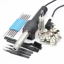 YIHUA 8858-I 220 V/110 V EU/US 650W lcd Регулируемая электронная Тепловая фена паяльная станция IC SMD BGA