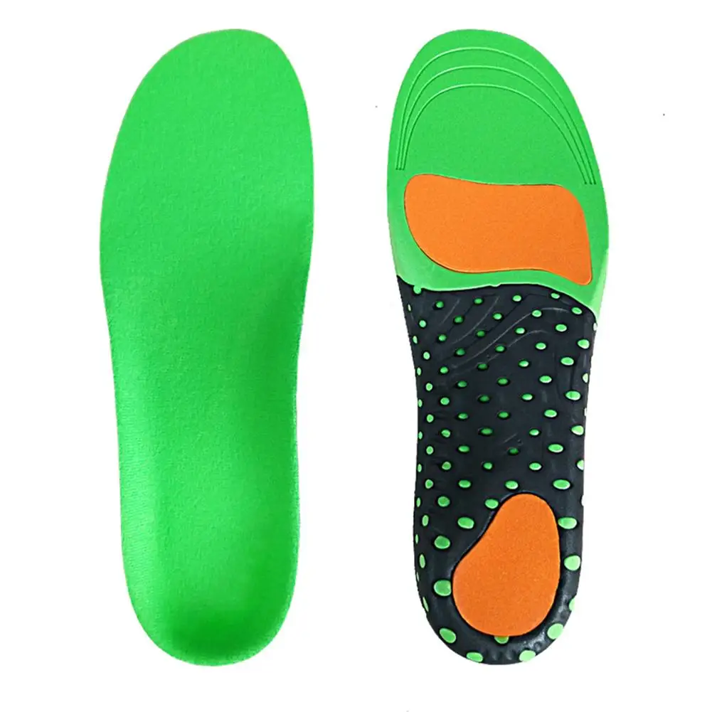 

Hot 2Pcs Unisex Arch Support High Resilience Breathable Shockproof Insoles Sport Pads