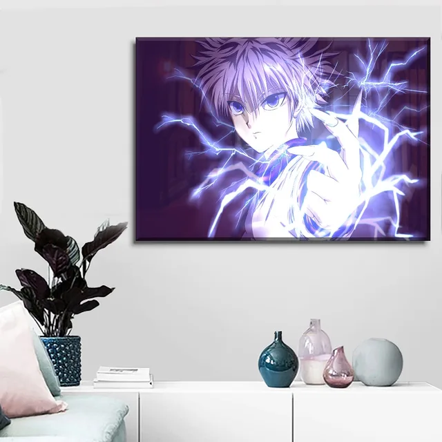 5 Piece Hunter X Hunter Animation Poster Home Decor Boy Room Wall High Quality Canvas Print Killua Zoldyck Lightning Painting Painting Calligraphy Aliexpress 5 Piece Hunter X Hunter Animation Poster Home Decor Boy Room Wall High Quality Canvas Print Killua Zoldyck Lightning Painting Painting Calligraphy Aliexpress