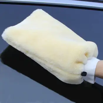 

Cashmere-like Microfiber Mitt Car Auto Wash Mitt Washing Cleaning Glove Shampoo Duster Brush Gloves Accessories