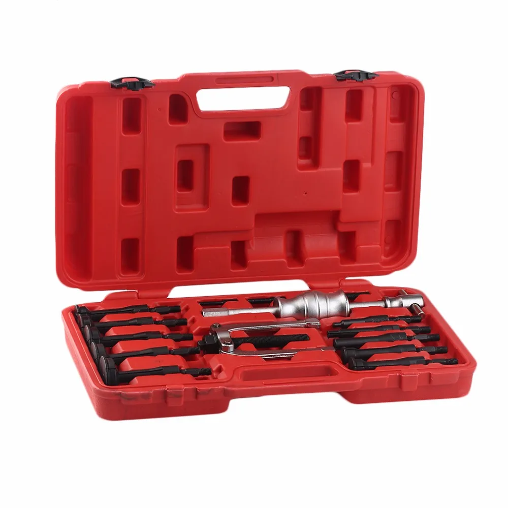 

10pcs/16pcs Professional Inner Hole Slide Hammer Puller Kit Bearing Removal Combination Hand Tool Set Engine Care Accessory