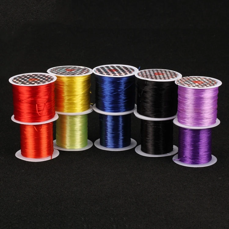 

Five Colors 50 meters A Roll Of Rubber Line Durable Slingshot Rubber Band Accessories Used For Slingshot Rubber Band