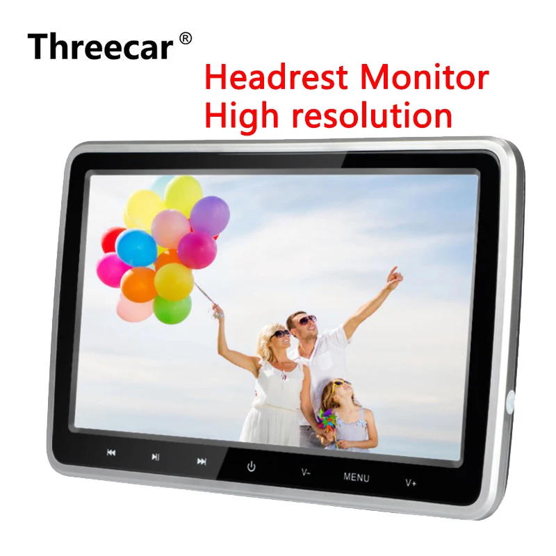 

10 Inch HDMI DVD Monitors 1024x600 HD Digital LCD Screen Car Headrest Monitor car audio Player FM Car Headrest DVD Player