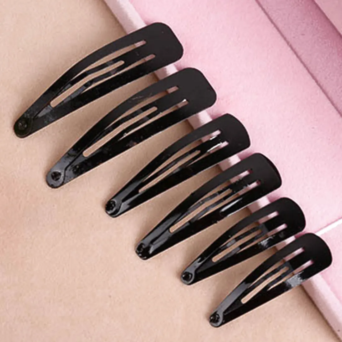 12 pcs Hair Clips Women Black Hairgrip Hairpins Head Hair Clips DIY