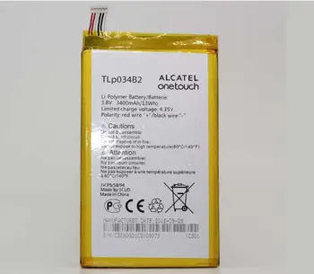 

FOR Alcatel TCL Y910 Y910T Hero N3 3400mah TLP034B2 battery Rechargeable Li-ion Built-in mobile phone lithium polymer battery