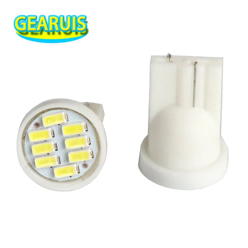 

100 шт., автомобисветодиодный светодиодные лампы T10 8 smd 3014 W5W 8SMD 8LED 194 168 147 147