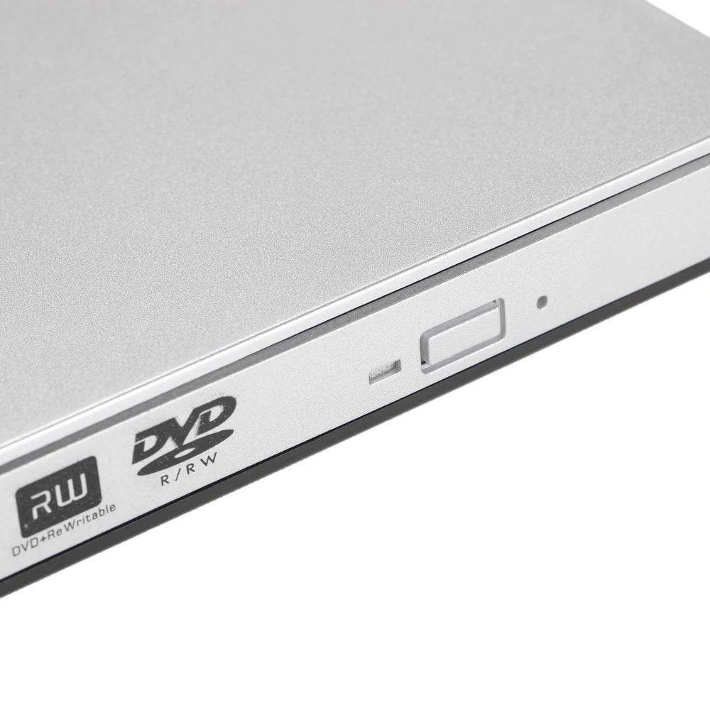 USB 3 0 портативный ультра тонкий внешний CD RW DVD ROM проигрыватель диск писатель для