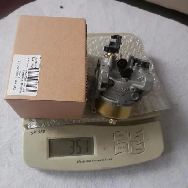 CARBURETOR 27MM HONDA GX390 420 188F 190F PUMP 7