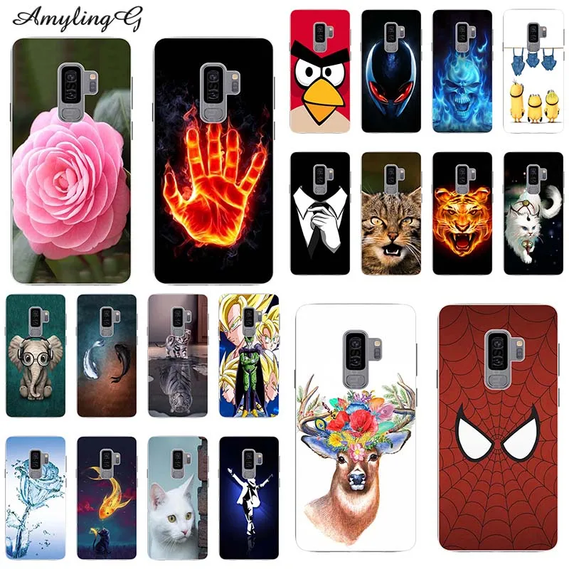 Чехлы для телефонов Samsung Galaxy S 9 + S9 Plus G965F G9650 6 2 дюйма мягкий силиконовый