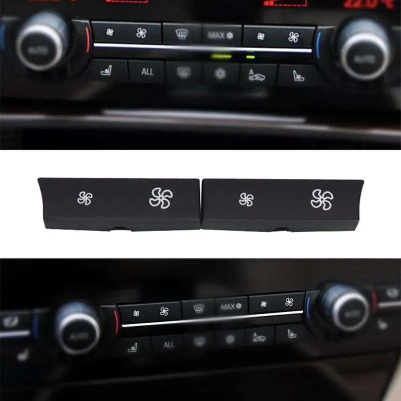 

Air Conditioning Switch Fan Button Cap Cover Replacement Car Heater Climate Control Wind Volume For Bmw F02 F06 F07 F10 F11 F18