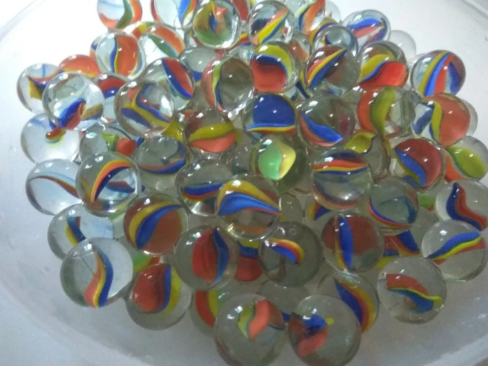 

3 color petals 1.1 or 1.6 cm fish tank Pachinko glass ball gardening bonsai decoration stone 16 mm checkers cat toy Vase Filler