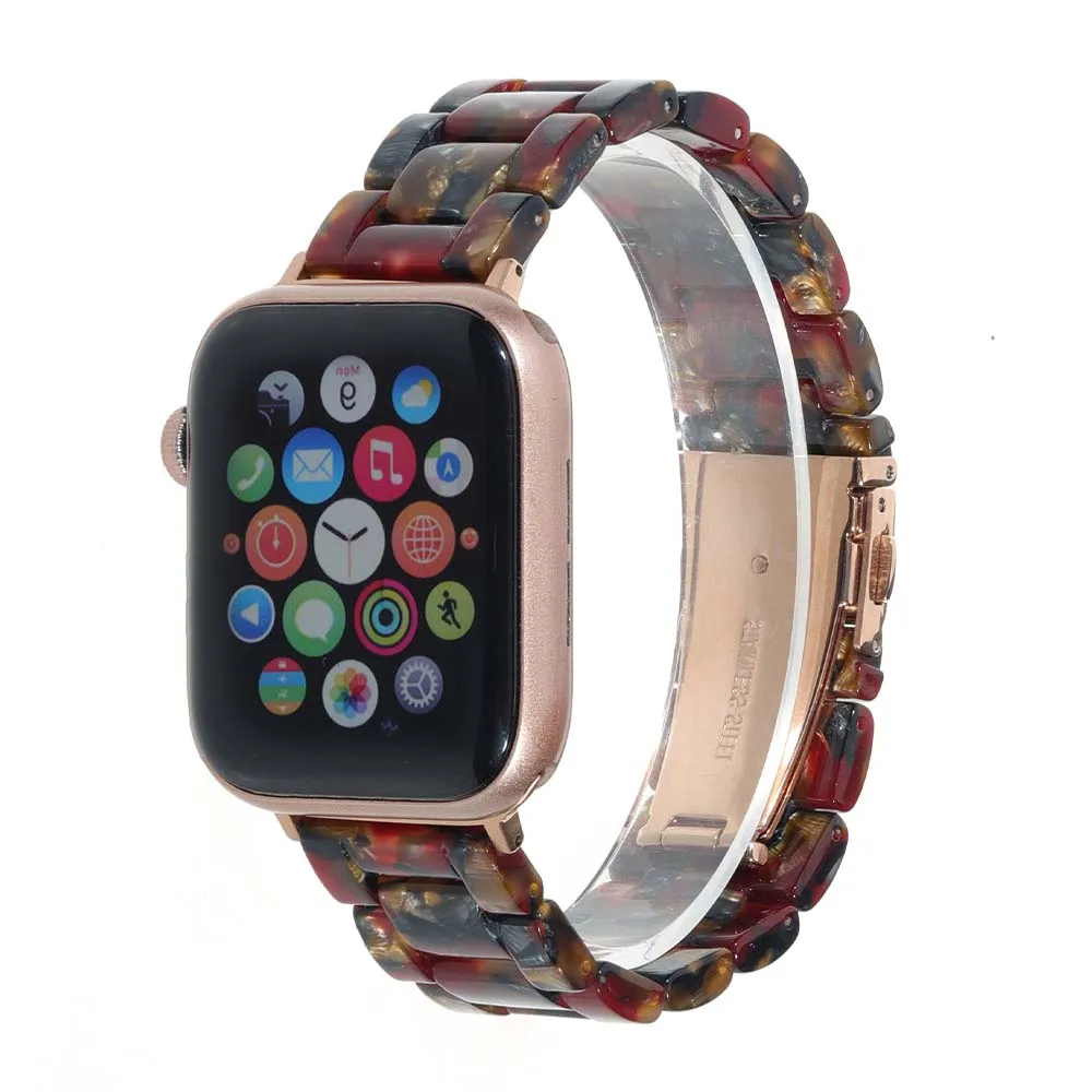 

Imitation Ceramic Strap Band for APPLE Watch 3/2/1 42mm/38mm Iwatch Bracelet Wrist Resin Belt Watch Accessories Watchband