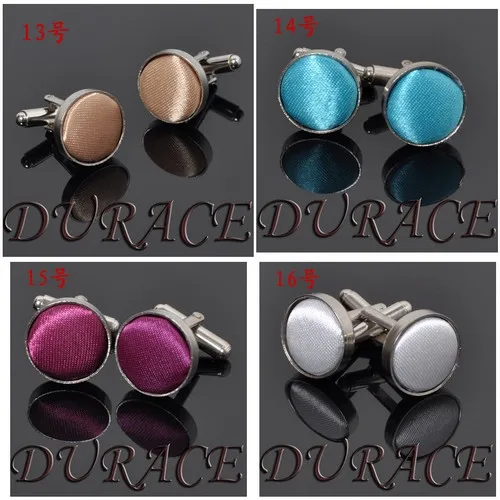 Cloth Round Cufflinks5