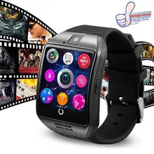 Passometer Smart watch Q18H with Touch Screen camera TF card Bluetooth smartwatch for Xiaomi Android IOS Phone PK A1 DZ09 MP3