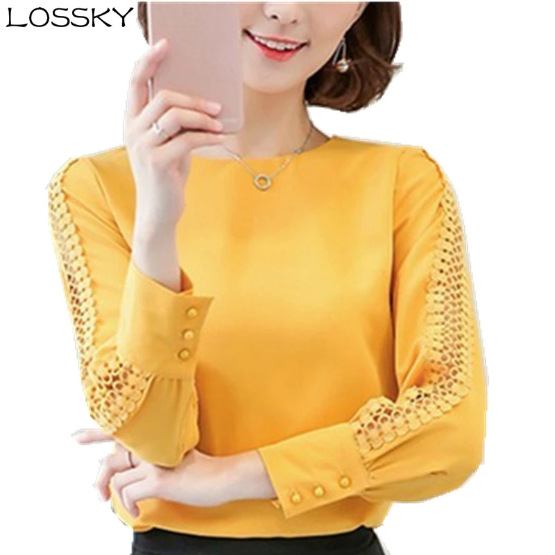 LOSSKY New Women Blouses Shirt Hollow Out Lace Blouse Tops For Shirt Geometry Casual Go To Work Blusas White Pink Woman OL white-cotton-lace-top : image LOSSKY New Women Blouses Shirt Hollow Out Lace Blouse Tops For Shirt Geometry Casual Go To Work Blusas White Pink Woman OL white-cotton-lace-top