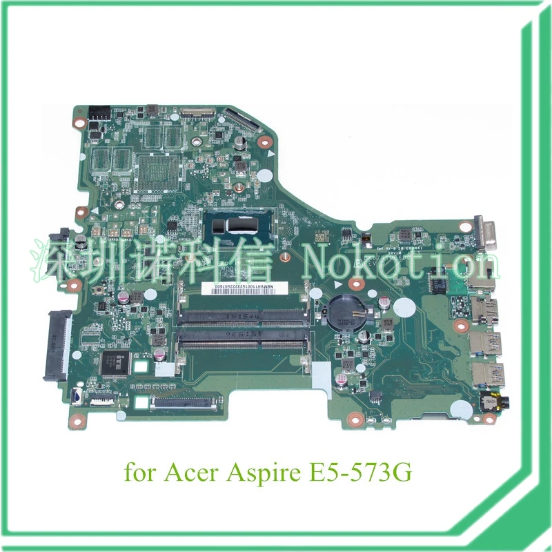Материнская плата NOKOTION DA0ZRTMB6D0 NBMVH11001 NB.MVH11.001 для ноутбуков acer aspire материнская с