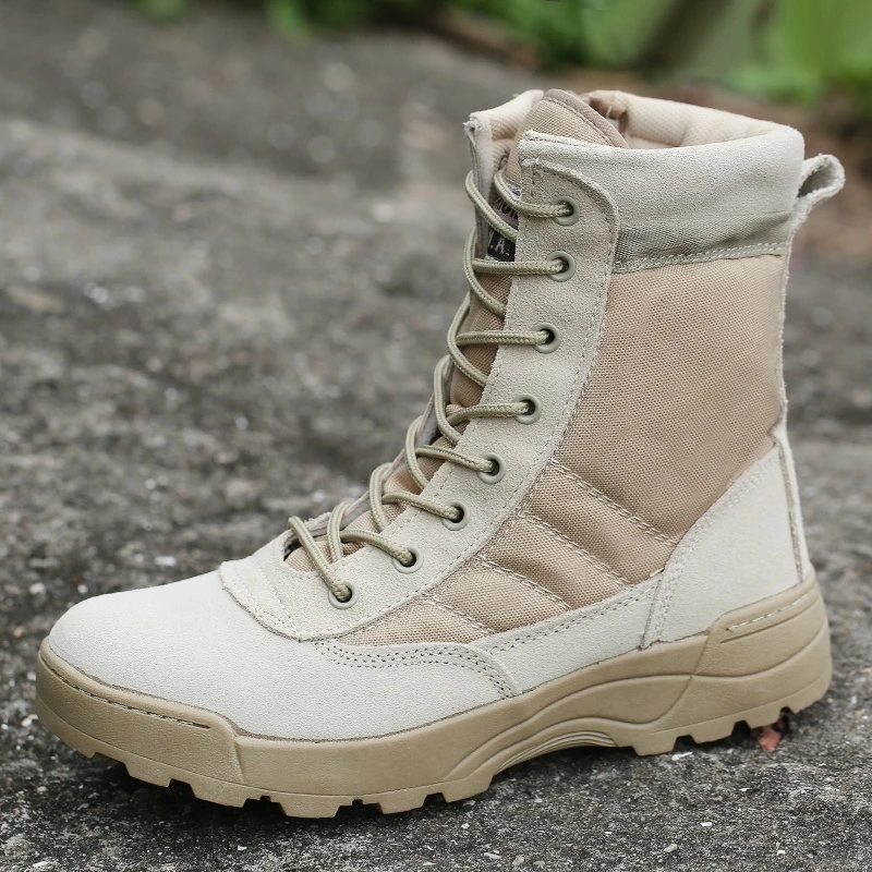 Botas de de invierno 2018 para Botas militares para el desierto, Botas transpirables de otoño para hombre, Botas nieve, botines tácticos|zapatos tacticos|zapatos menzapatos - AliExpress