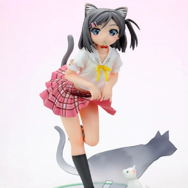 

newest Sexy Girl The HENTAI prince and the stony cat Tsukiko Tsutsukakushi PVC Action Figure Collection Model Toy T5685