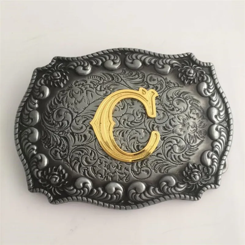 Love Letter Gioco Fibbia Cintura Western Cowboy 3D Con Lettera R - Stile Rodeo, Per Cinture Da 1.5", Multicolore Fibbia Cintura Western Cowboy 3D Lettera R Multicolore - Foto 6