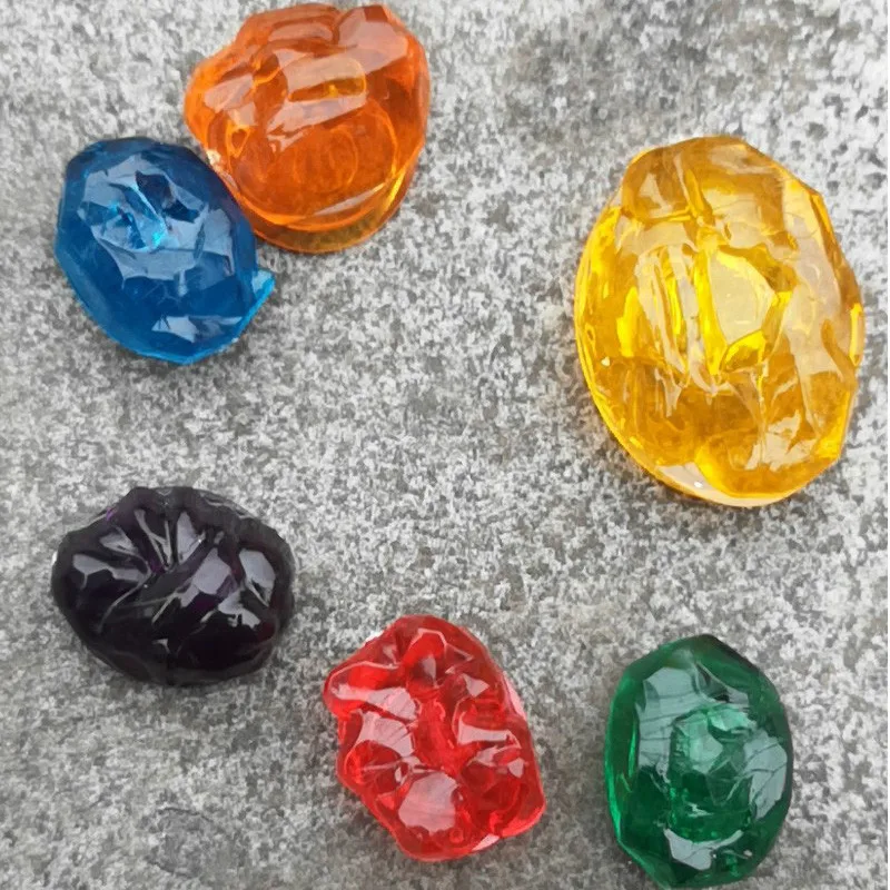 

Infinity Gems 6pcs/set Avengers: Endgame Thanos Infinity Gauntlet Replace Gem Adsorbable Party Cosplay Prop