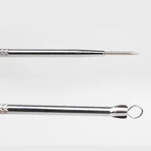 Инструмет для удаления черных точек акне уход за кожей лица инструмент Нержавеющая сталь прыщей, игла TY99