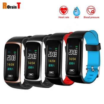 

RorainT Color Screen Smart Bracelet M5 Plus Support Blood Pressure Monitor Pedometer Heart Rate Fitness Tracker Smart Bracelet