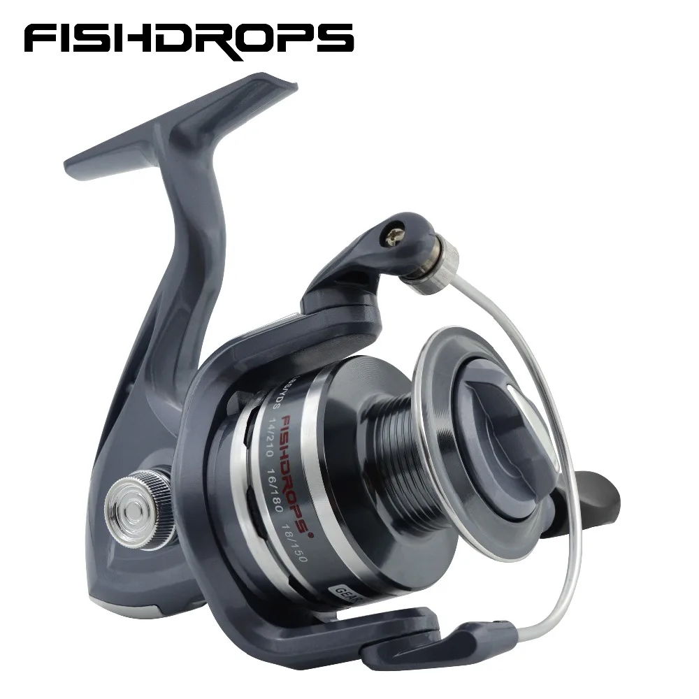 Рыболовные катушки Fishdrops спиннинговая катушка для карпа с левой/правой ручкой