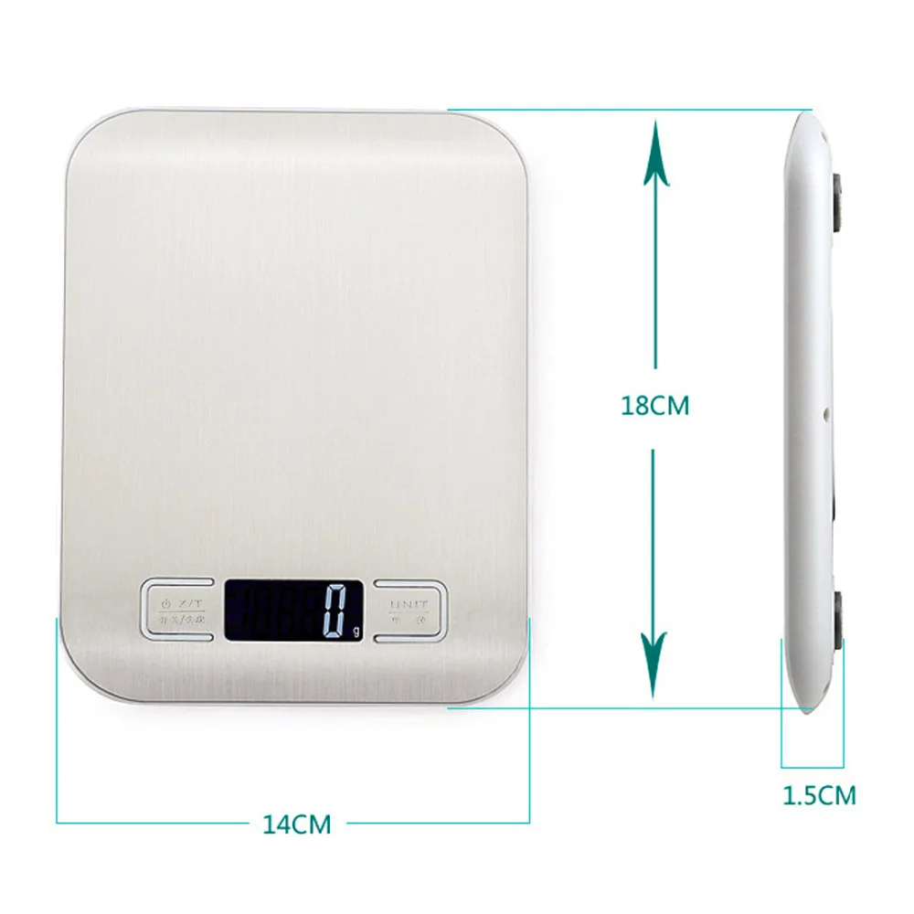 5000 г 1 г Электронные цифровые весы 5 кг вес пищевая диета почтовые кухонные весы ювелирные весы