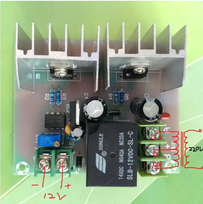 Плата драйвера инвертора силовой модуль привода 300 Вт Сердечника Трансформатора постоянного тока 12 В до 220 В