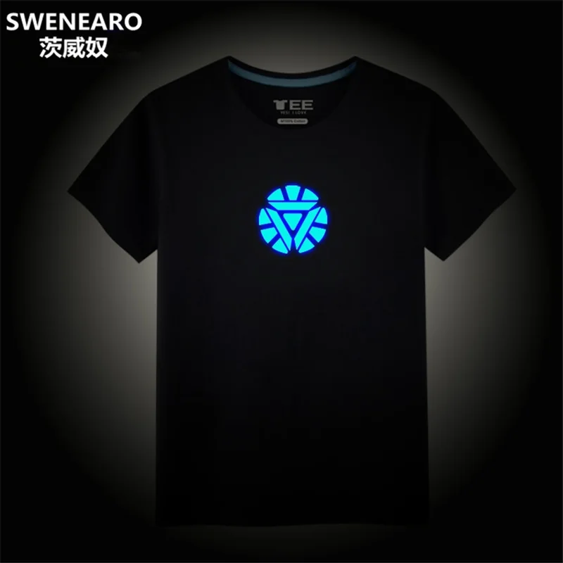 SWENEARO Iron Man Men's Short Sleeve Shirts Slim Fit Bodybuilding Summer 3D T-shirts Punk Cotton Men Cartoon 2017 Tee Shirt Men SWENEARO Iron Man Men's Short Sleeve Shirts Slim Fit Bodybuilding Summer 3D T-shirts Punk Cotton Men Cartoon 2017 Tee Shirt Men