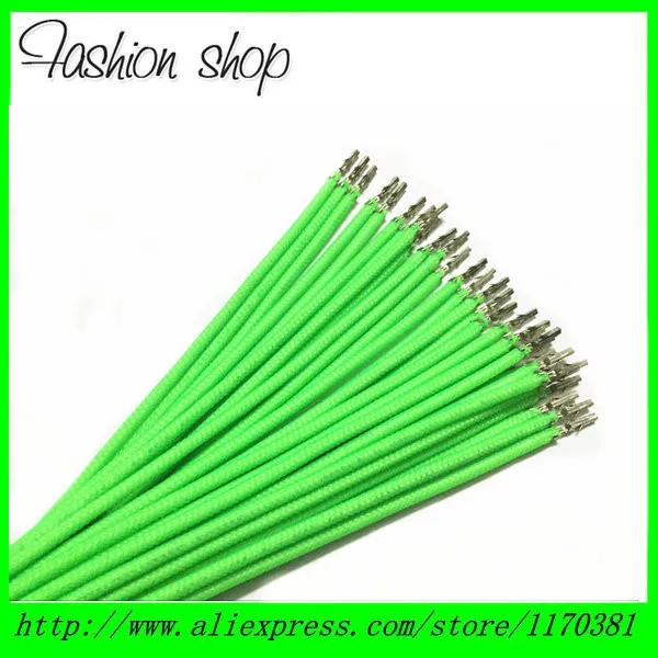 

Free shipping 12" High quality DIY ATX / PSU / PCI-E sleeved Power extension cable wire- Green