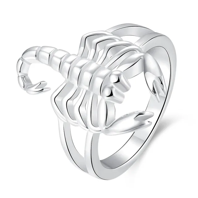 Bague scorpion homme