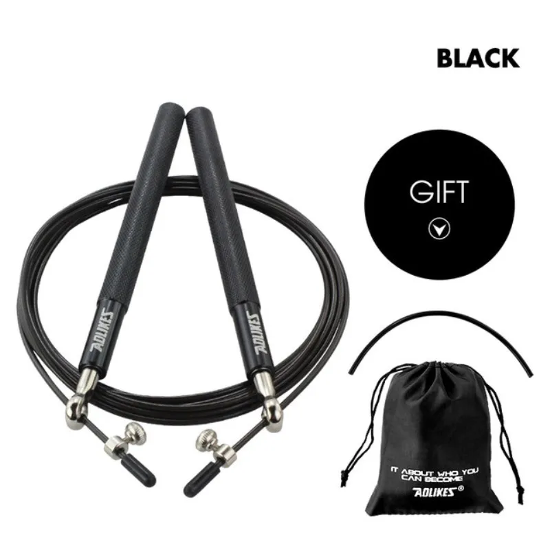 

Crossfit Speed Jump Rope Professional Skipping Rope For MMA Boxing Fitness Skip Workout Training With Carrying Bag Spare Cable